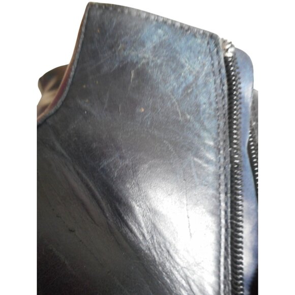 Giorgio Brutini Men’s Dumont Boot BLUE Size 8 M 155482 Genuine Leather side Zip - Picture 11 of 12